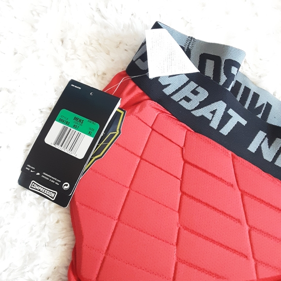 NIKE MEN'S PRO COMBAT HYPERSTRONG PADDED SHORT NWT - Picture 2 of 5